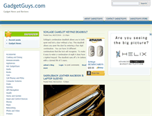 Tablet Screenshot of gadgetguys.com